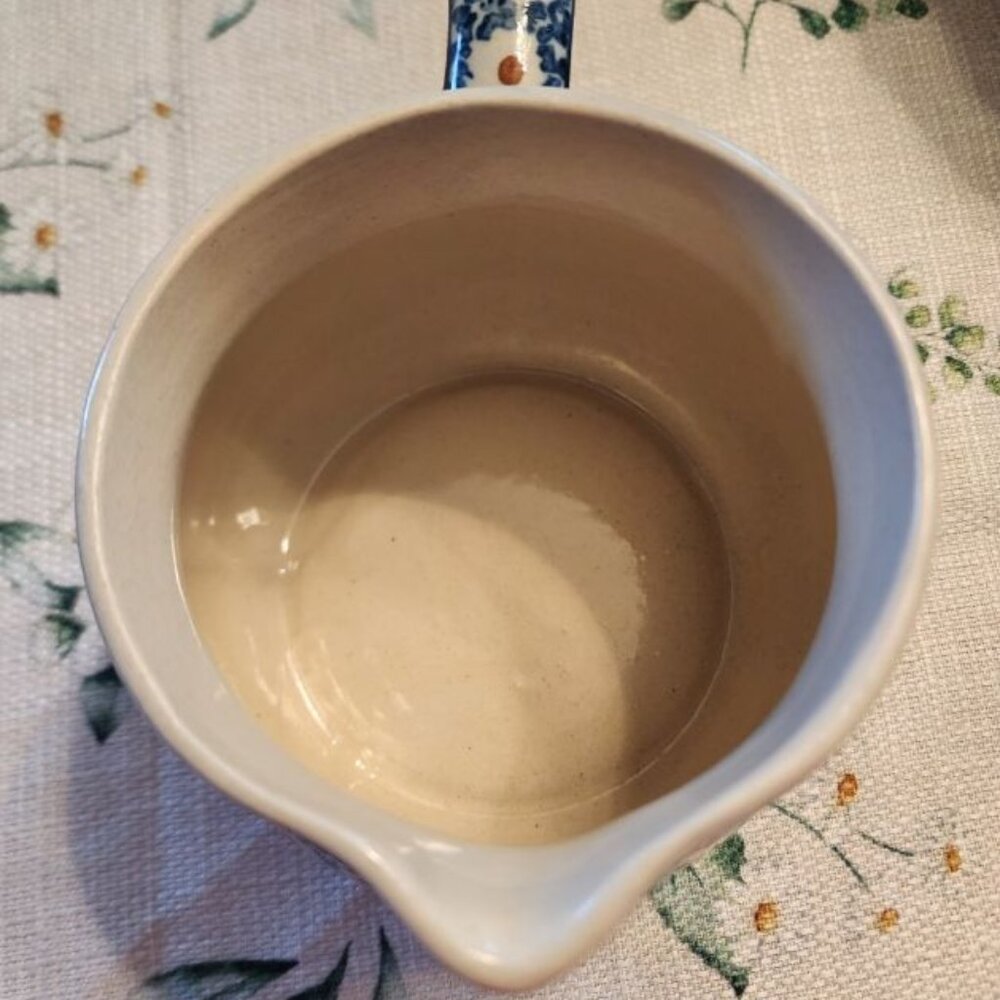 BOLESLAWIEC POLISH CREAMER WITH MARKING - Picture 3 of 5